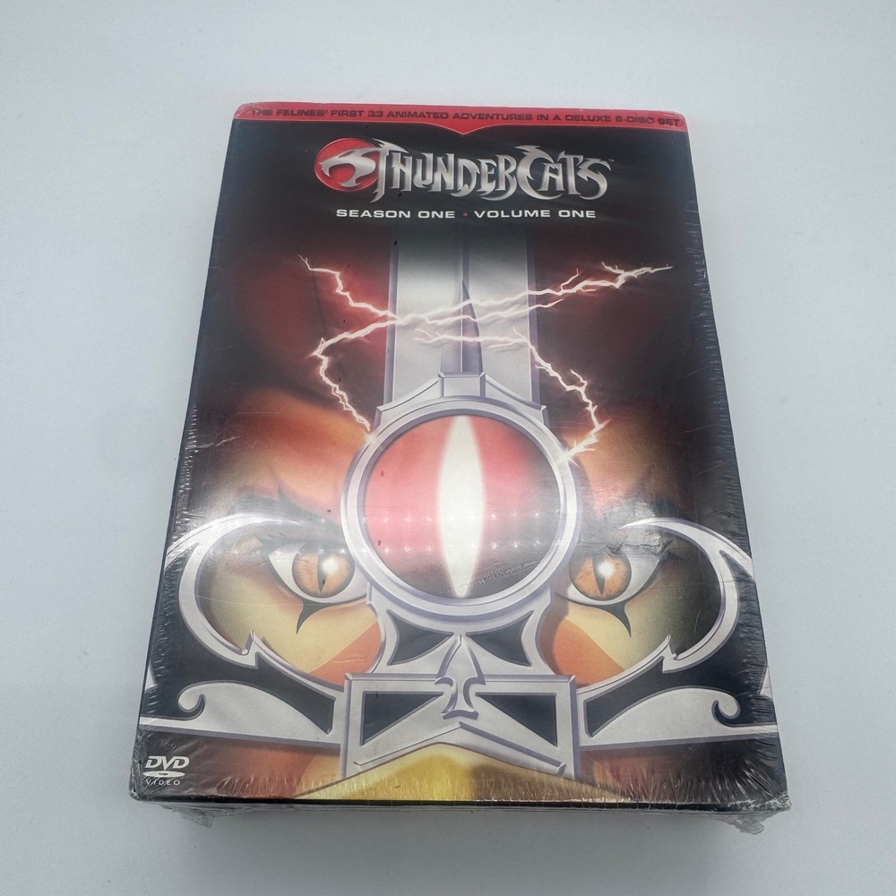 Thundercats Season One Volume One DVD 6-Disc Set Episodes 1-33‎ New Sealed 2004